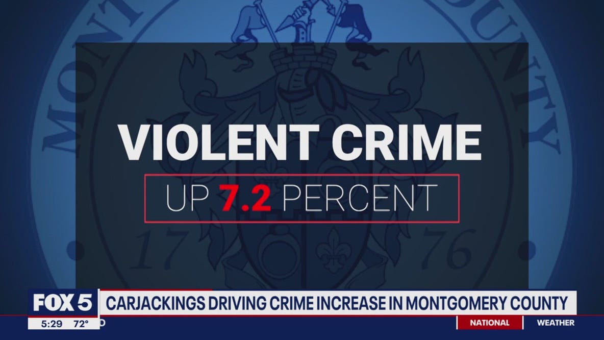 Carjackings driving crime increase in Montgomery County